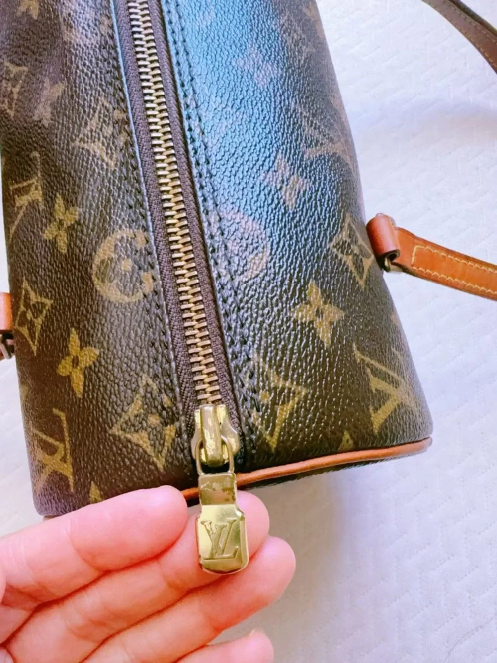 Louis Vuitton Monogram Papillon 26 Shoulder Bag -‎ Brown Monogram